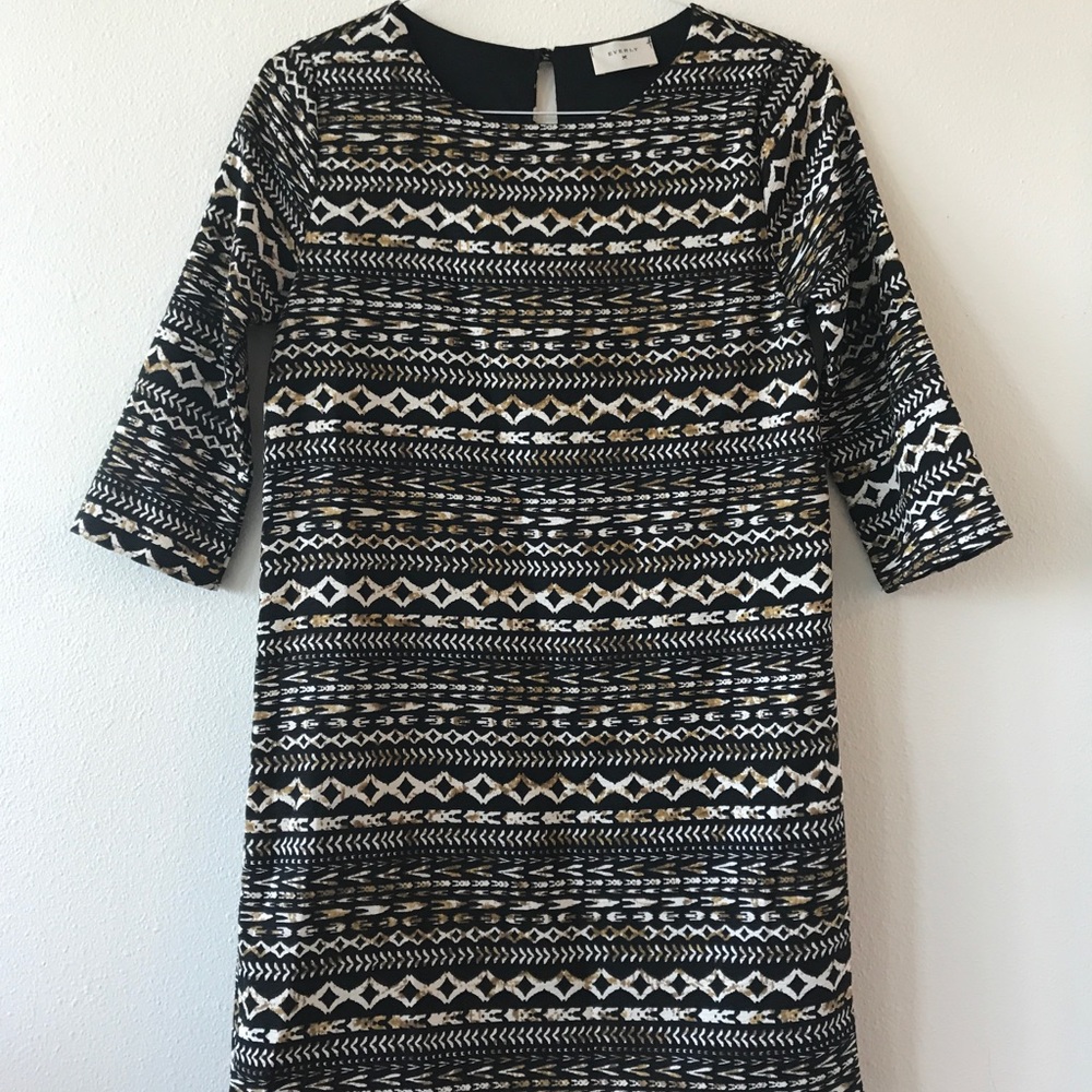 Lovely 3/4 Sleeve Dress